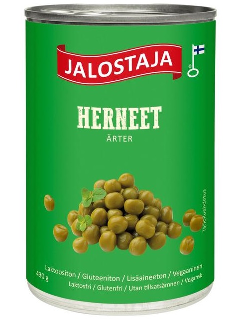 Jalostaja Peas in salt Water 430g/240g
